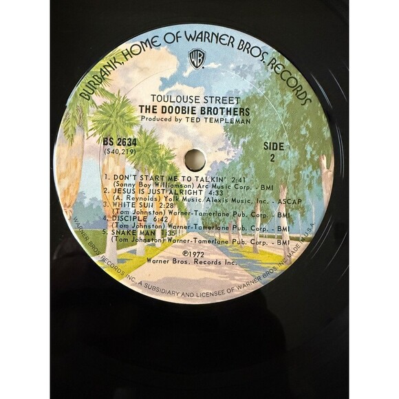 Doobie Brothers Takin' It To The Streets Toulouse Street LP Lot VG+ Cleaned - Picture 12 of 12
